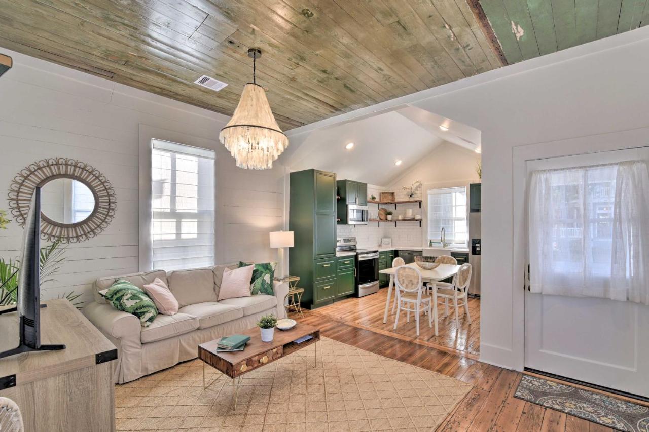 Bright Galveston Cottage Close To Beach And Strand Exteriér fotografie